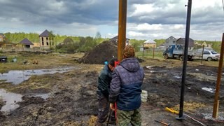 Заказать монтаж винтовых свай в Алапаевск - цена под ключ с доставкой от 1878 шт